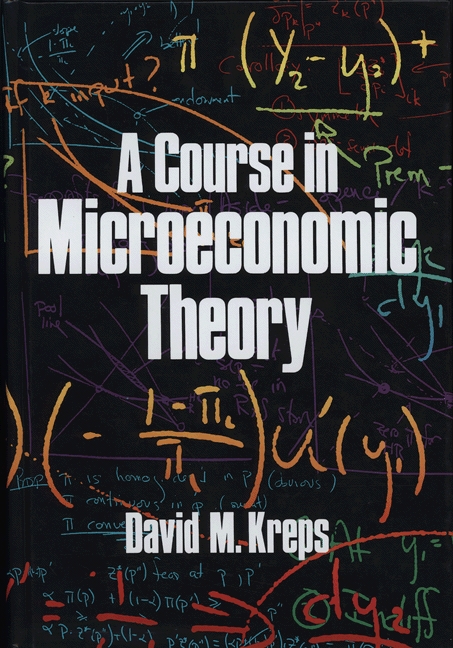 A Course in Microeconomic Theory | Princeton University Press