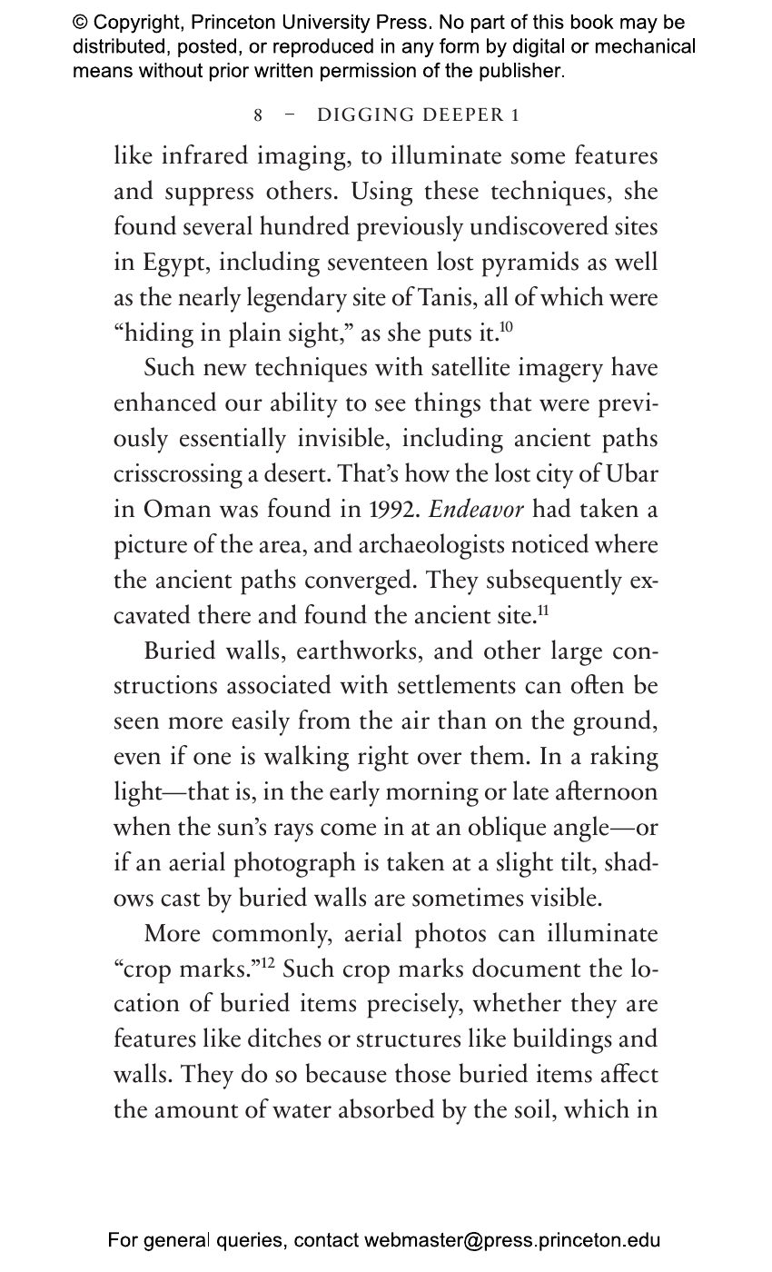 Digging Deep Book Digging Deeper | Princeton University Press