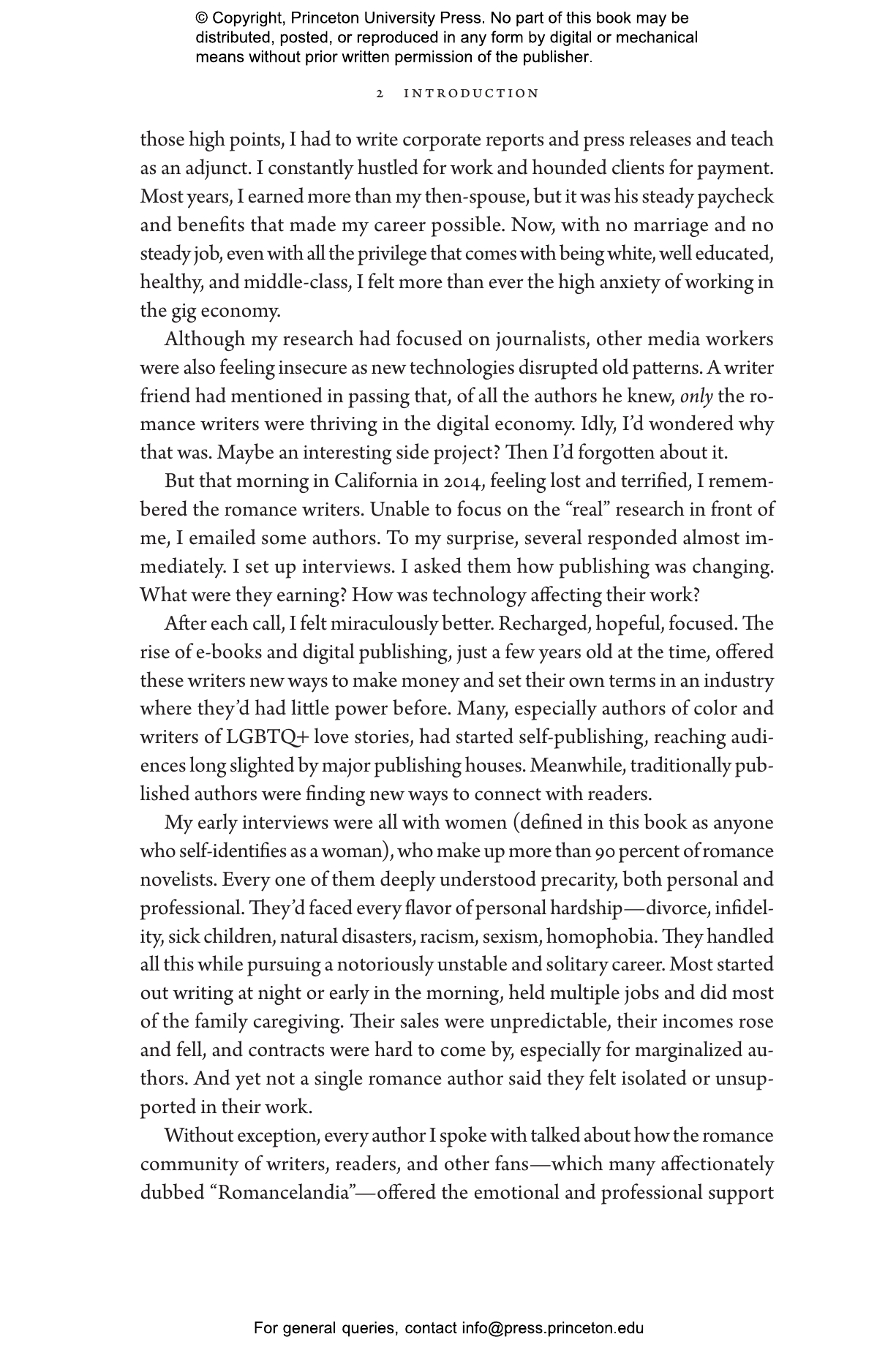 Love in the Time of Self-Publishing | Princeton University Press