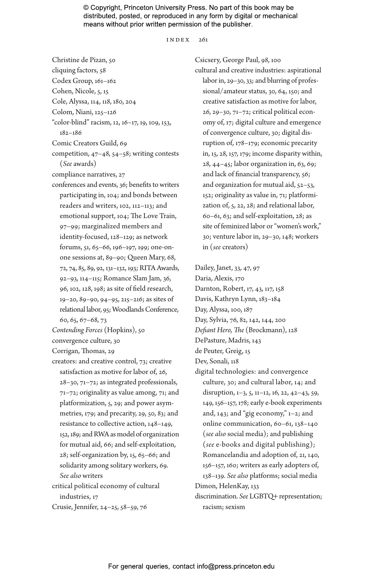 Love in the Time of Self-Publishing | Princeton University Press