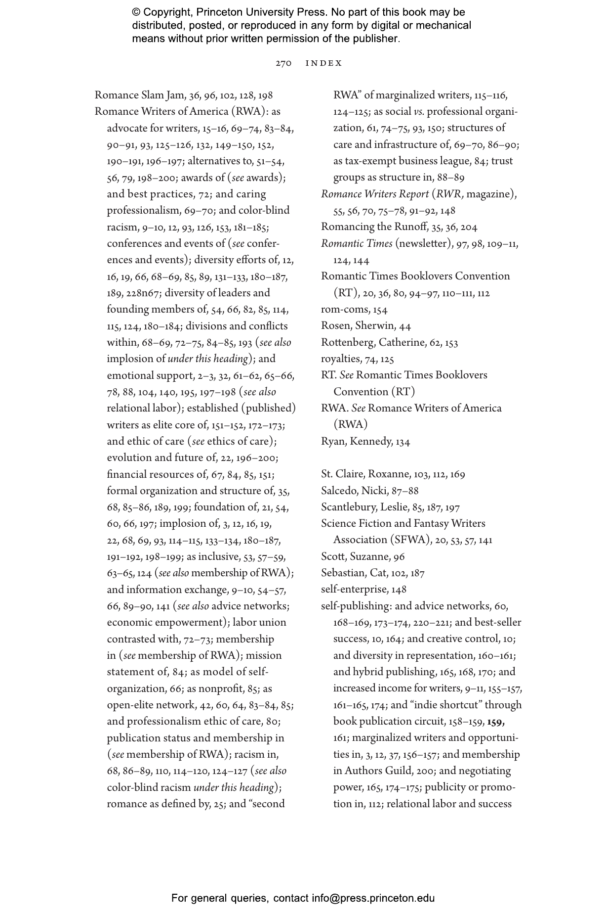 Love in the Time of Self-Publishing | Princeton University Press