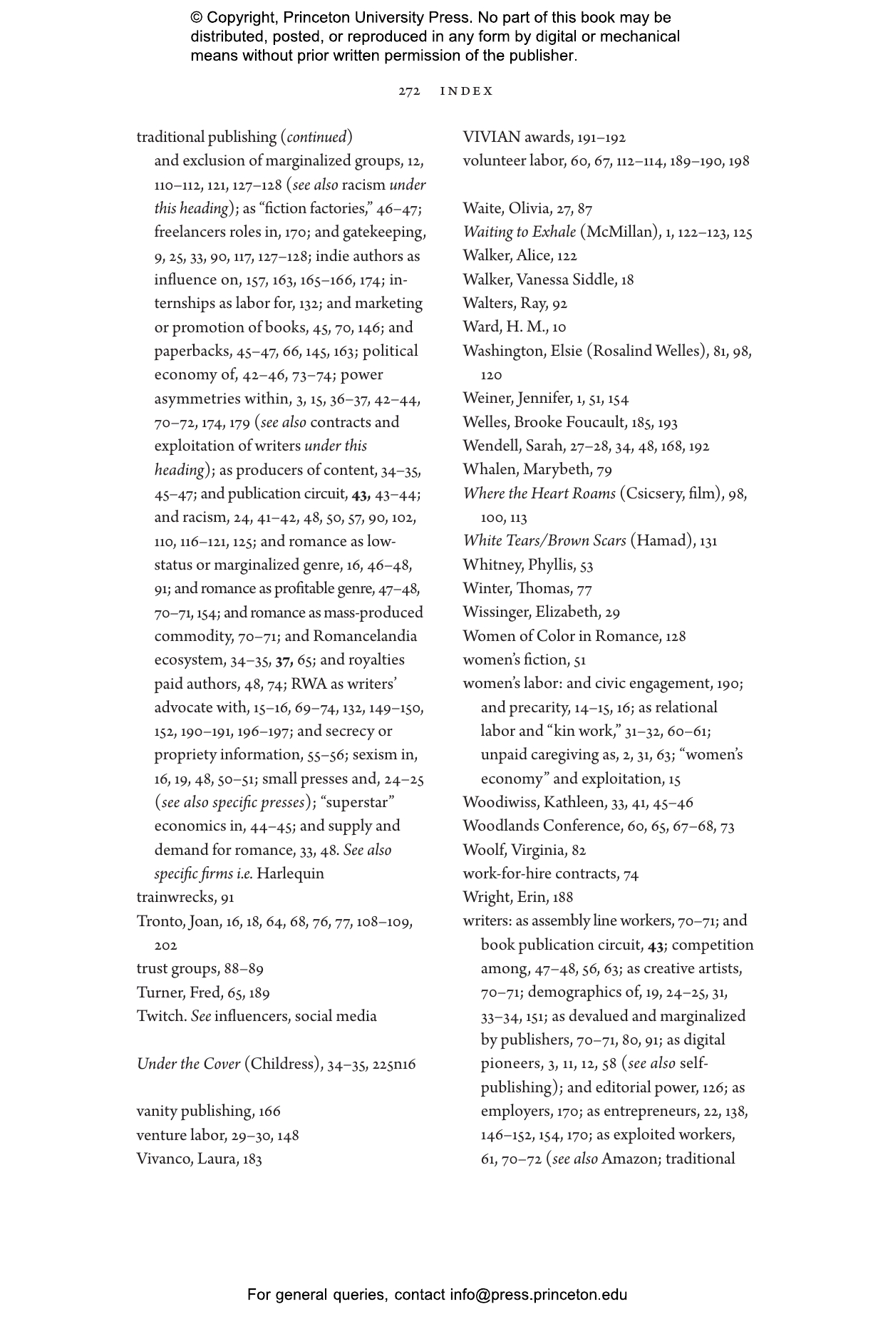 Love in the Time of Self-Publishing | Princeton University Press