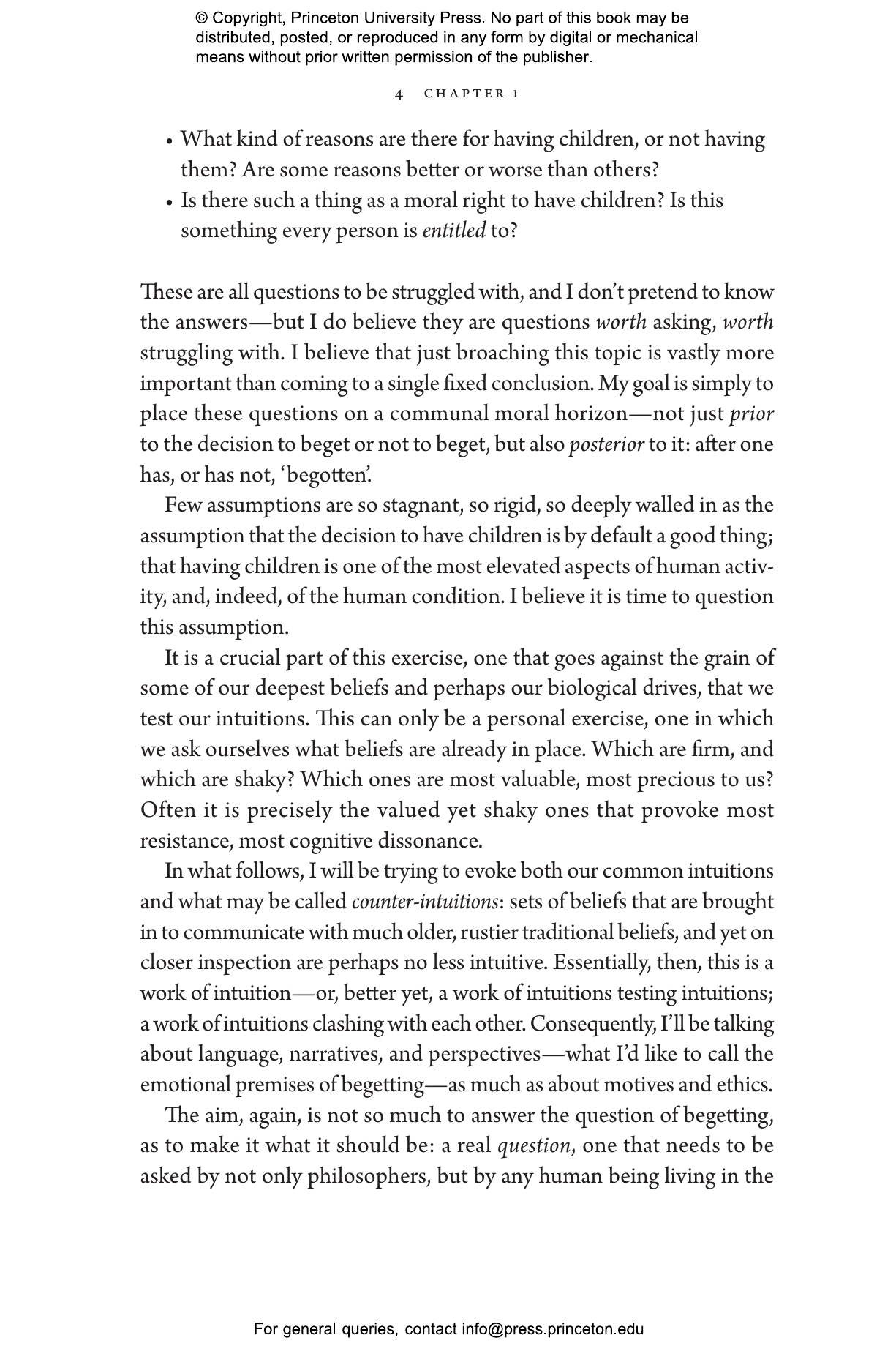 Begetting | Princeton University Press