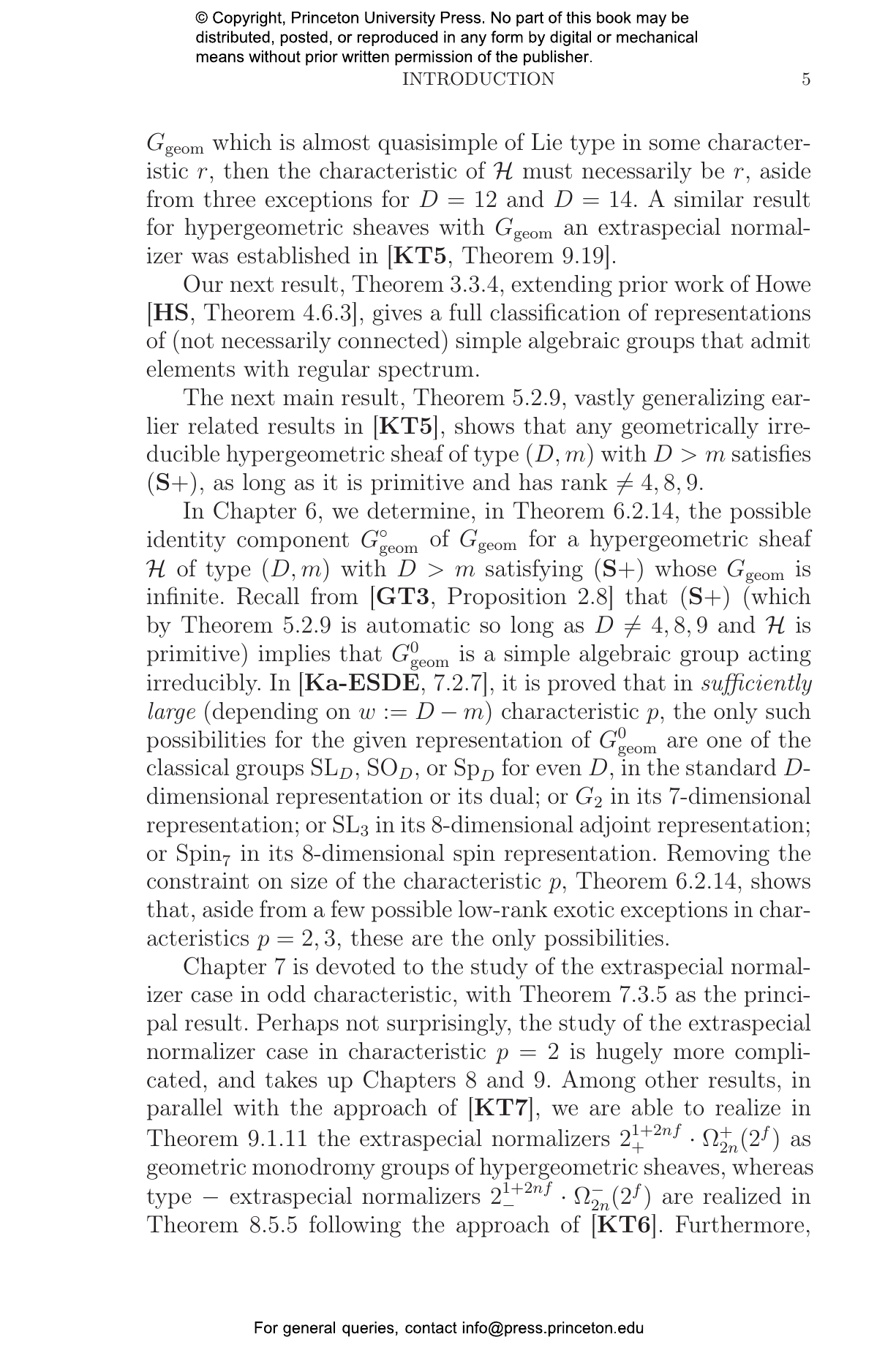 Exponential Sums, Hypergeometric Sheaves, and Monodromy Groups ...